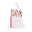 Cornice bianca per foto 10 x 15 cm con sacchetto regalo per comunione