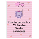 Libretto scrap per disegnare in multicolore per battesimo di una bambina