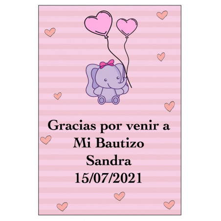 Libretto scrap per disegnare in multicolore per battesimo di una bambina
