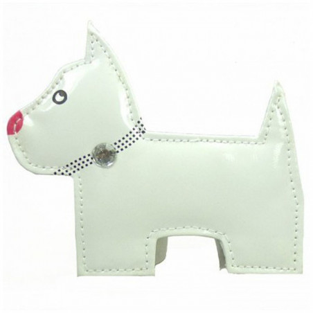 Accessori per manicure in astuccio a forma di cagnolino con borsa