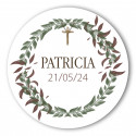 Appendini per borse per regalo personalizzato con adesivo religioso
