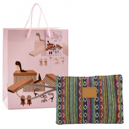 Borsa a mano con sacchetto regalo