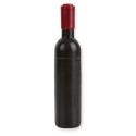 Bottiglia vino per comunione con cavatappi personalizzato con adesivi bimba e sacchetto regalo
