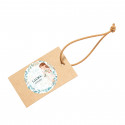 Hangtag personalizzato per dettagli comunione bambina