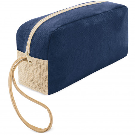 Beauty case con portachiavi personalizzato in busta con adesivo