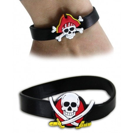 Portachiavi e braccialetto pirata regalo per ragazzi e ragazze