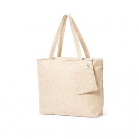 Borsa e beauty case con portachiavi a cuore
