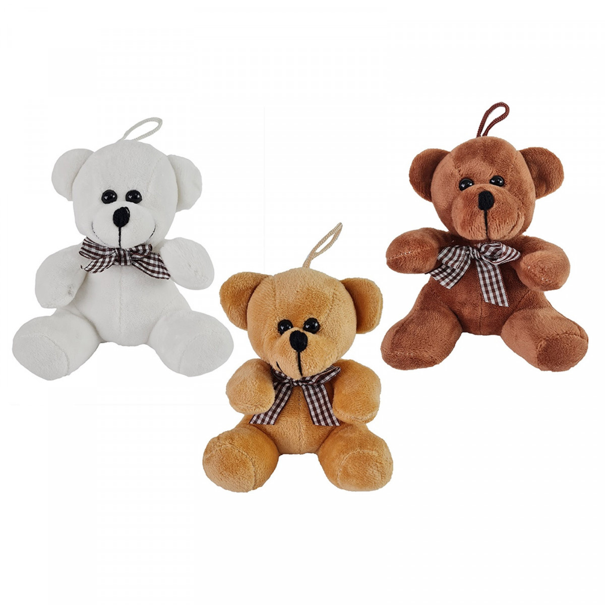 Orsetto di peluche mini da appendere
