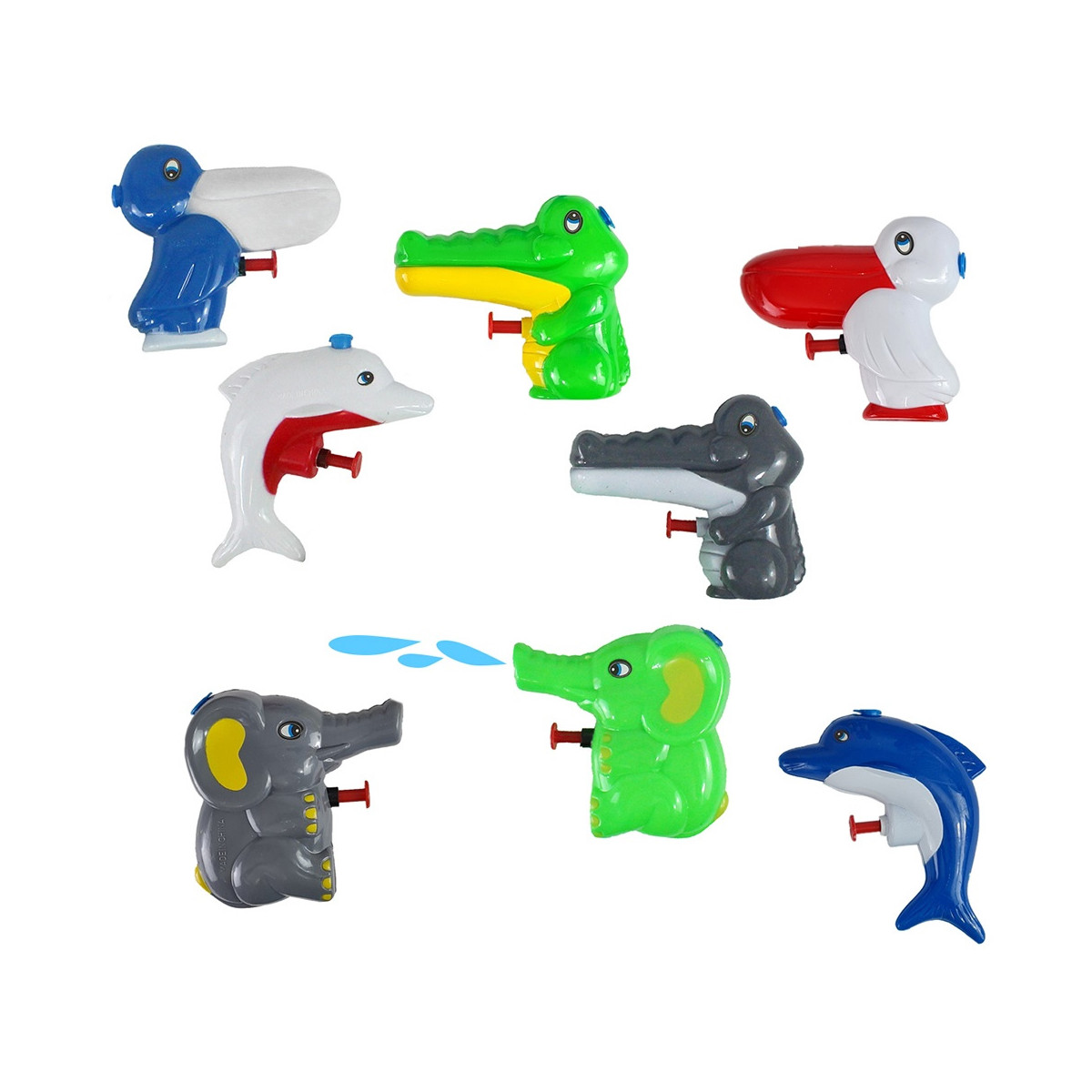 Pistola ad acqua a forma di animali divertente per giocare