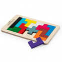 Puzzle tetris per bambini in legno con sacchetto regalo