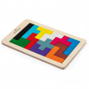 Puzzle tetris per bambini in legno con sacchetto regalo