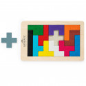 Puzzle tetris per bambini in legno con sacchetto regalo
