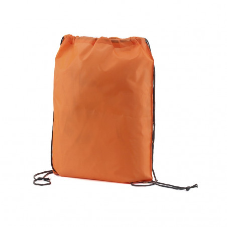 Zaino rosso con coulisse e pistola ad acqua a forma di animale con etichetta con foto personalizzata