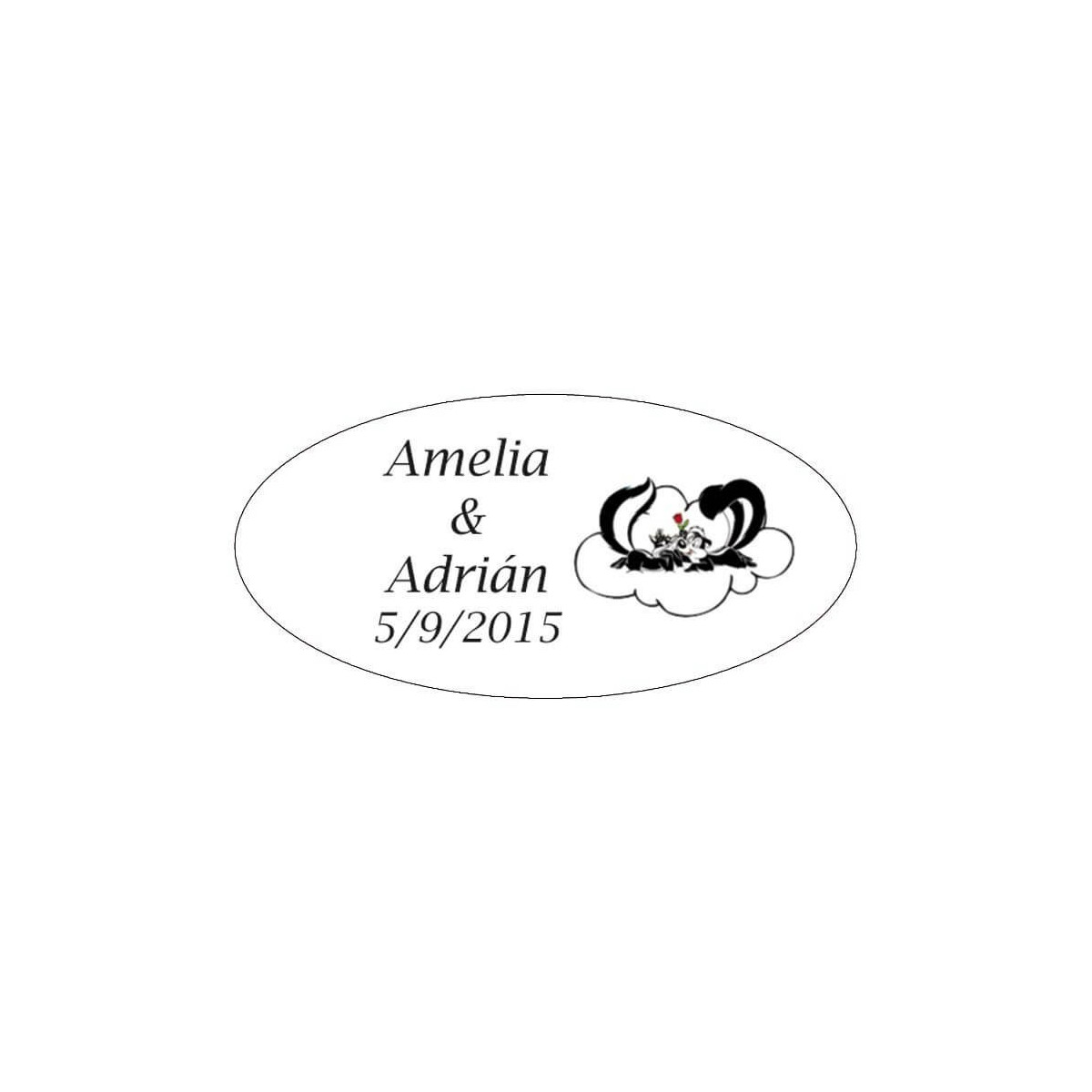 Adesivi Pepe le Pew