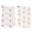 Set di 4 sacchetti per compleanno