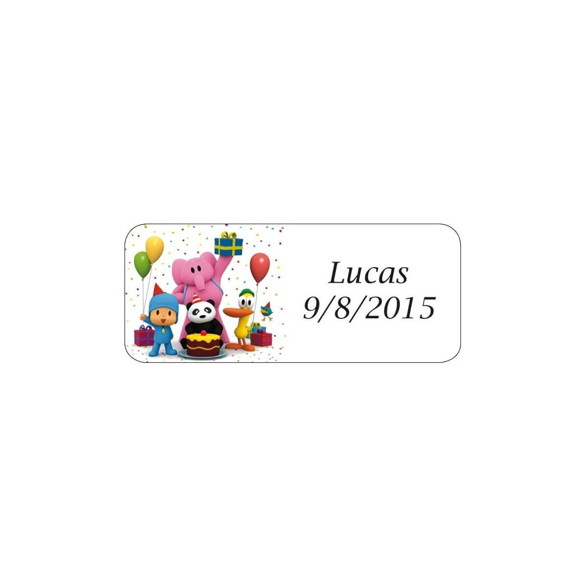 Etichette Pocoyo