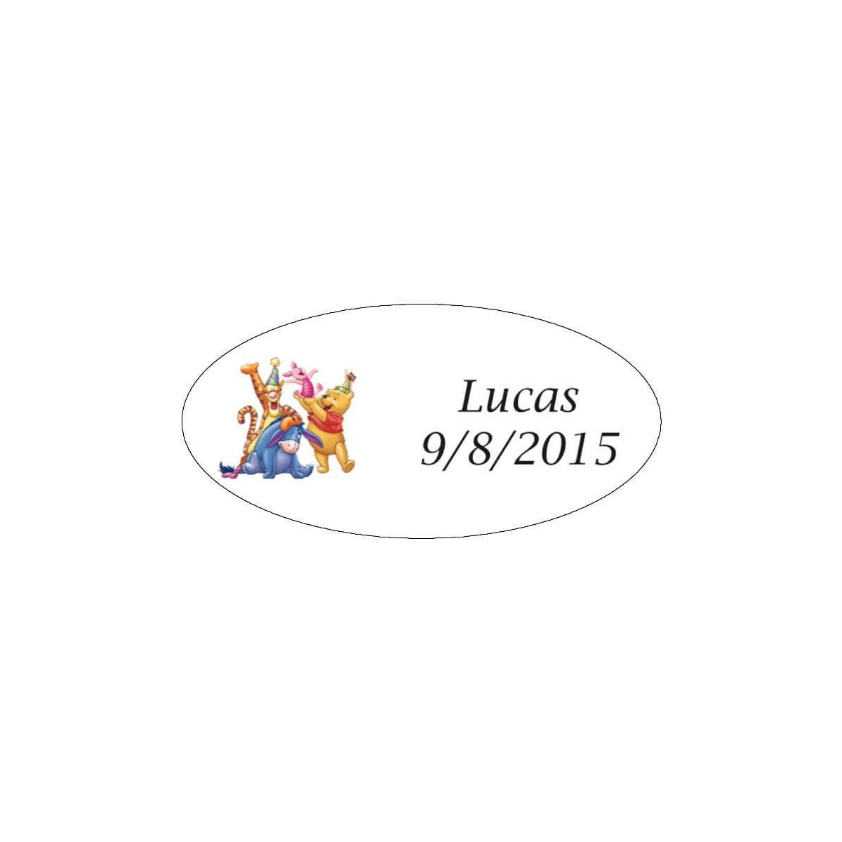Etichette di Winnie the Pooh