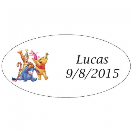 Etichette di Winnie the Pooh