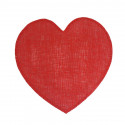 Tovaglietta individuale a forma di cuore