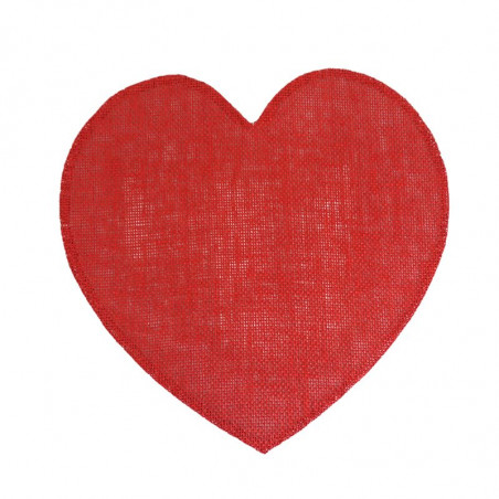 Tovaglietta individuale a forma di cuore