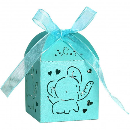 Scatole di cartone con design di elefante