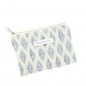 Necessaire in cotone con disegni geometrici