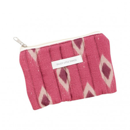 Necessaire stampato con disegni geometrici