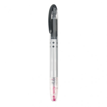 Marcatori fucsia e penna evidenziatore gel fucsia