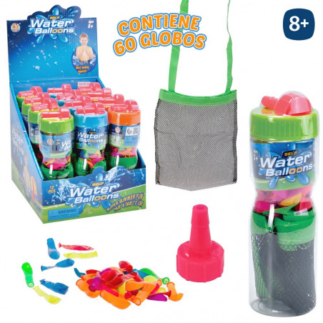 Set di palloncini d'acqua colorati con sacchetto per dettagli bambini
