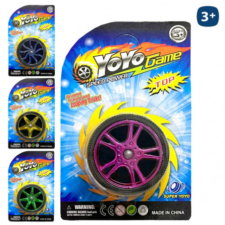 Yoyò infantile a forma di ruota da regalare