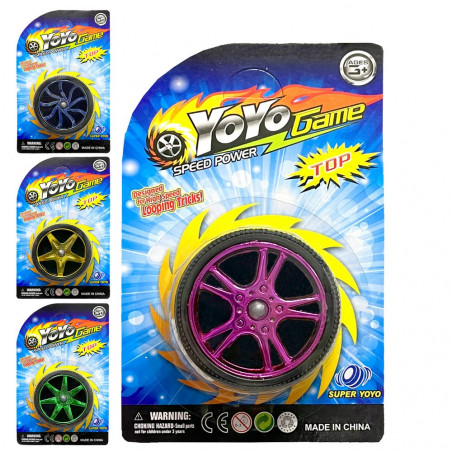 Yoyò infantile a forma di ruota da regalare
