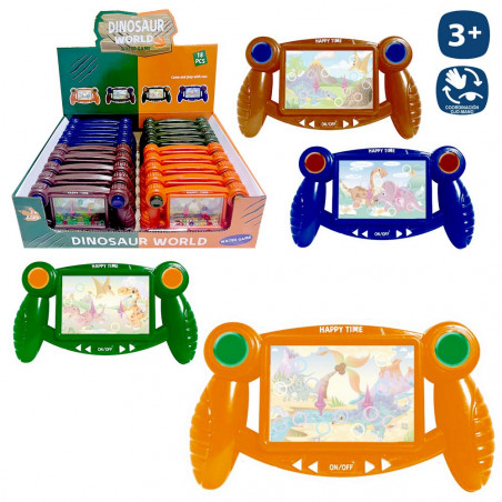 Gioco di abilità d\'acqua con design di dinosauri
