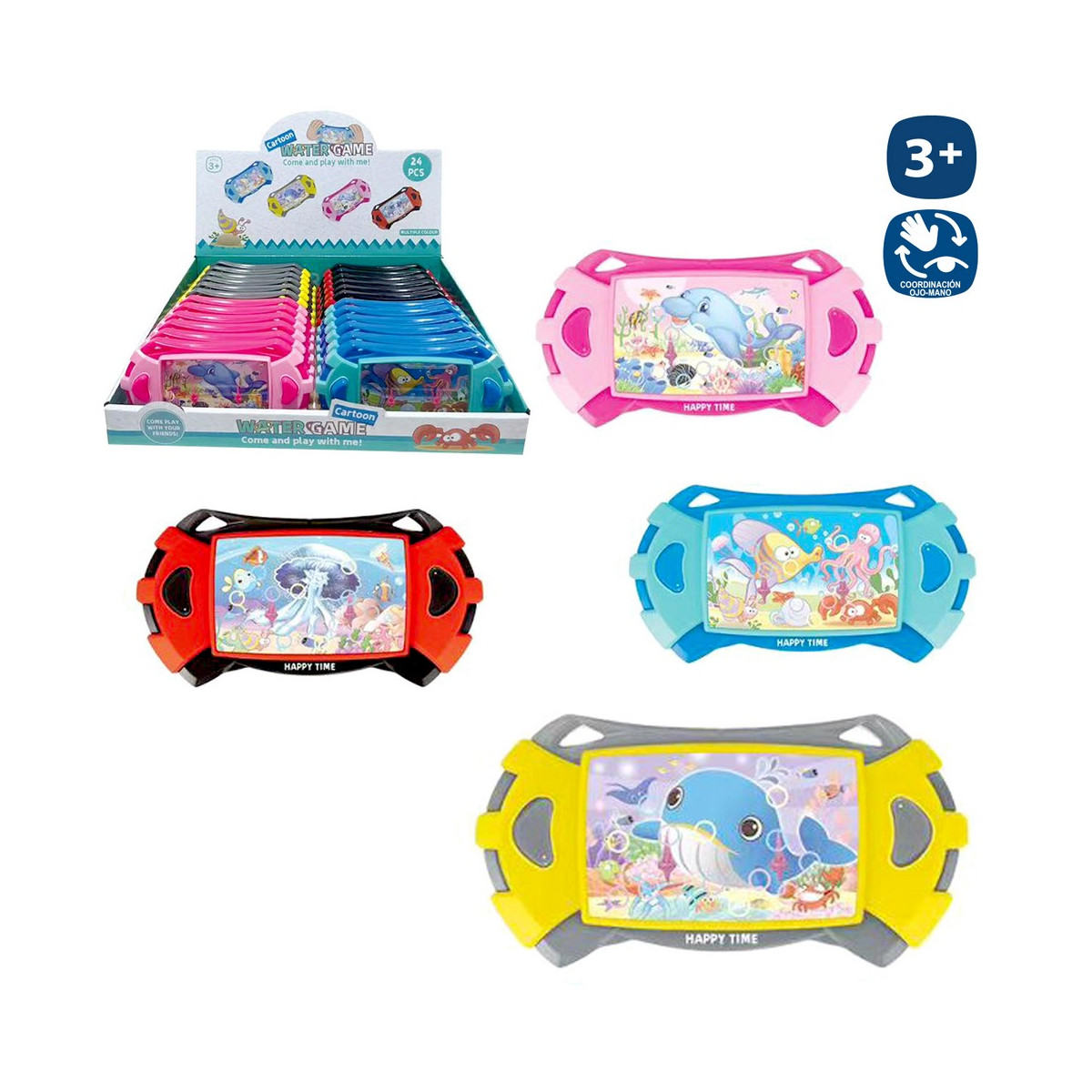Gioco di abilità con acqua di animali marini per bambini