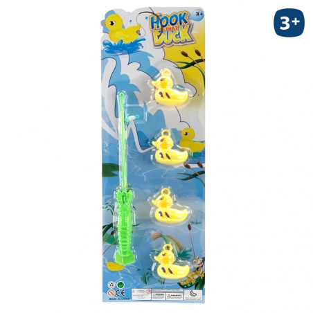 Gioco di pesca per bambini con anatroccoli e canna da regalo