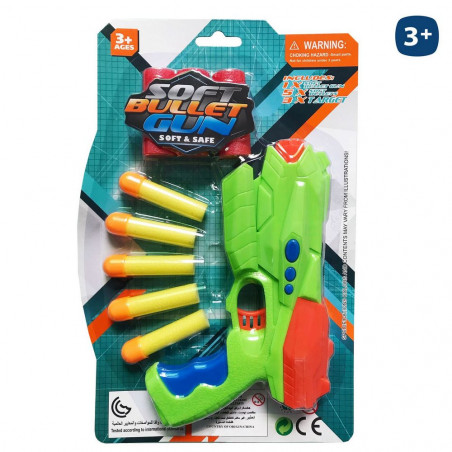 Pistola lancia dardi per bambini