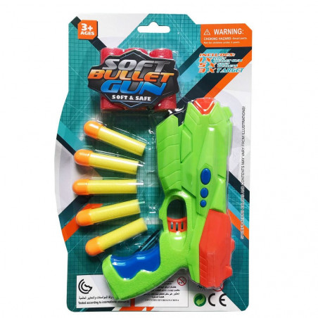 Pistola lancia dardi per bambini