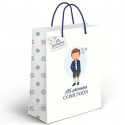 Borsa di carta media per comunione bambini