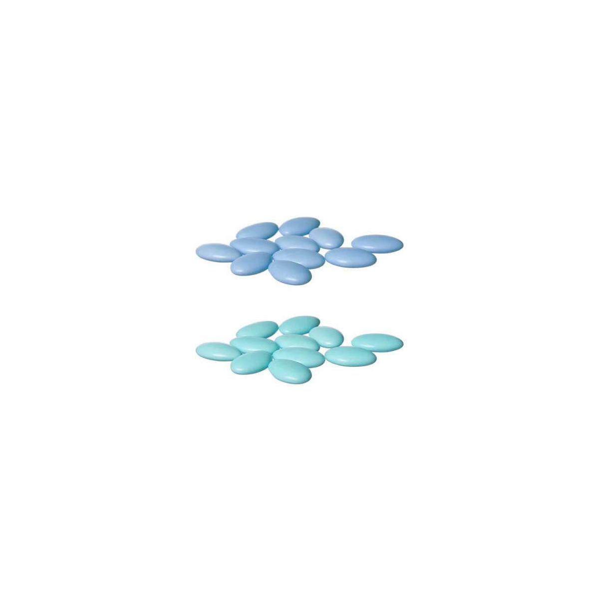 Confetti al cioccolato blu