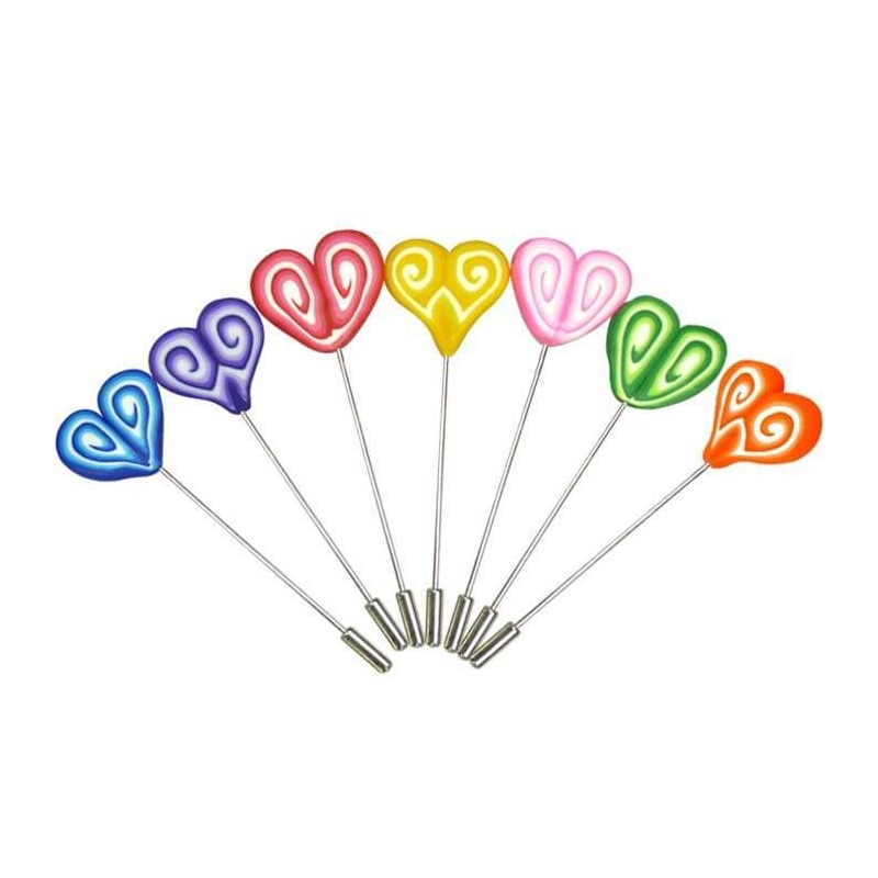 Spilli cuore invitati