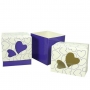 Scatole decorate con cuori