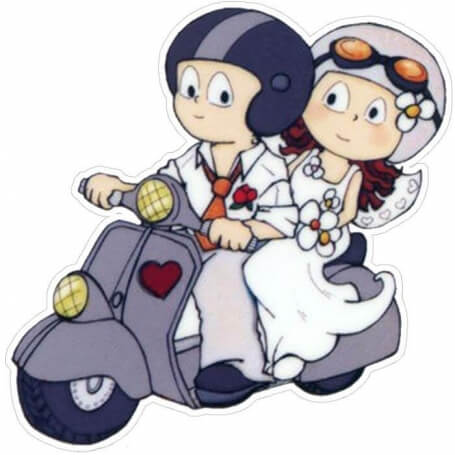 Adesivi per matrimonio