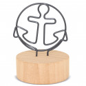 Clip con supporto in legno in scatola personalizzata per bomboniere per bambini della comunione