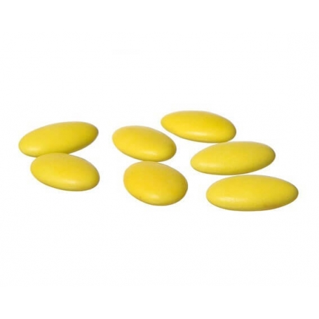 Caramelle di cioccolato giallo