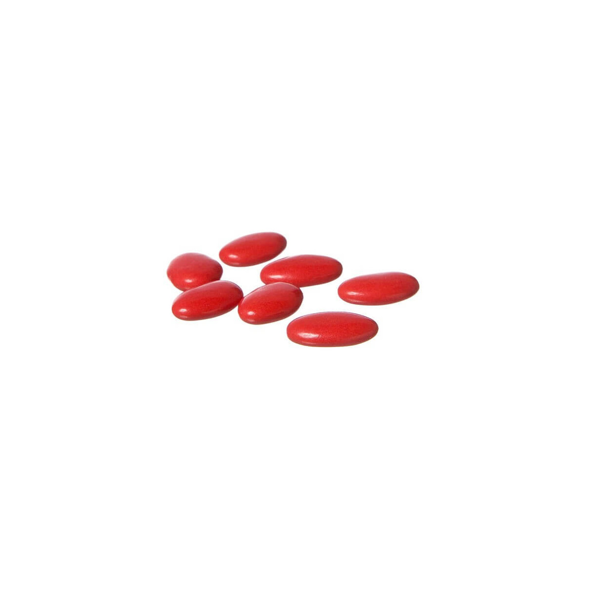 Confetti al cioccolato rosso