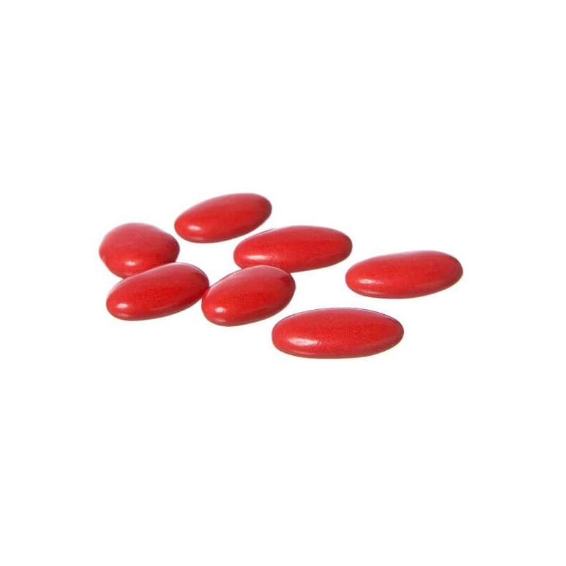Confetti al cioccolato rosso