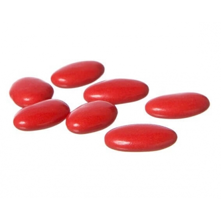 Confetti al cioccolato rosso