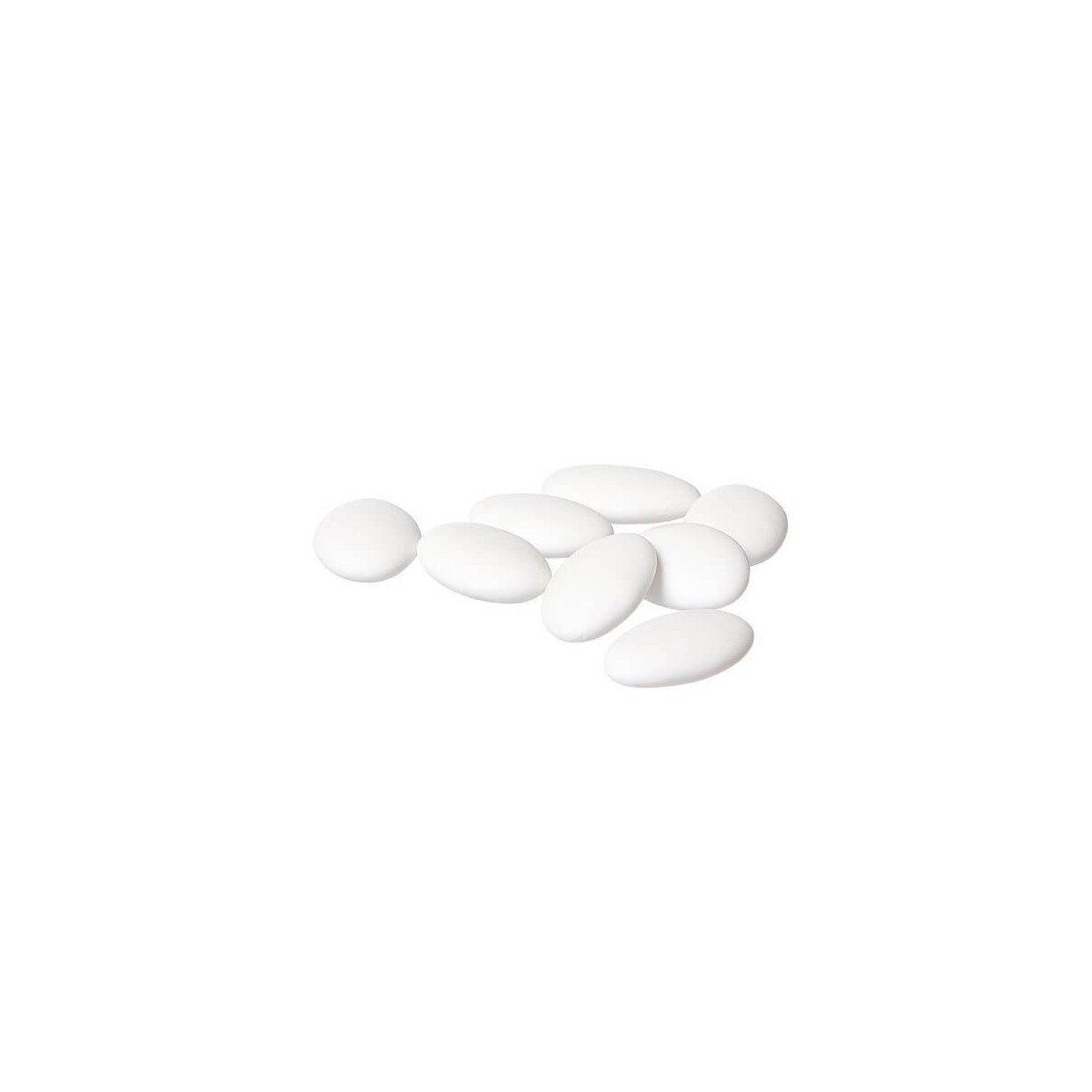 Mandorle di cioccolato bianco