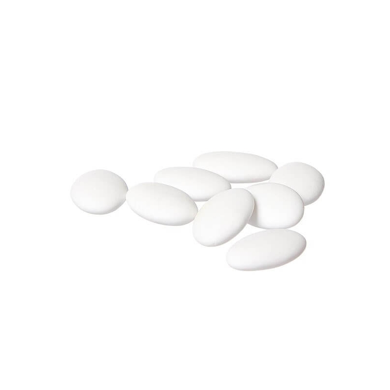 Mandorle di cioccolato bianco