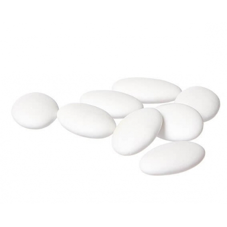 Mandorle di cioccolato bianco
