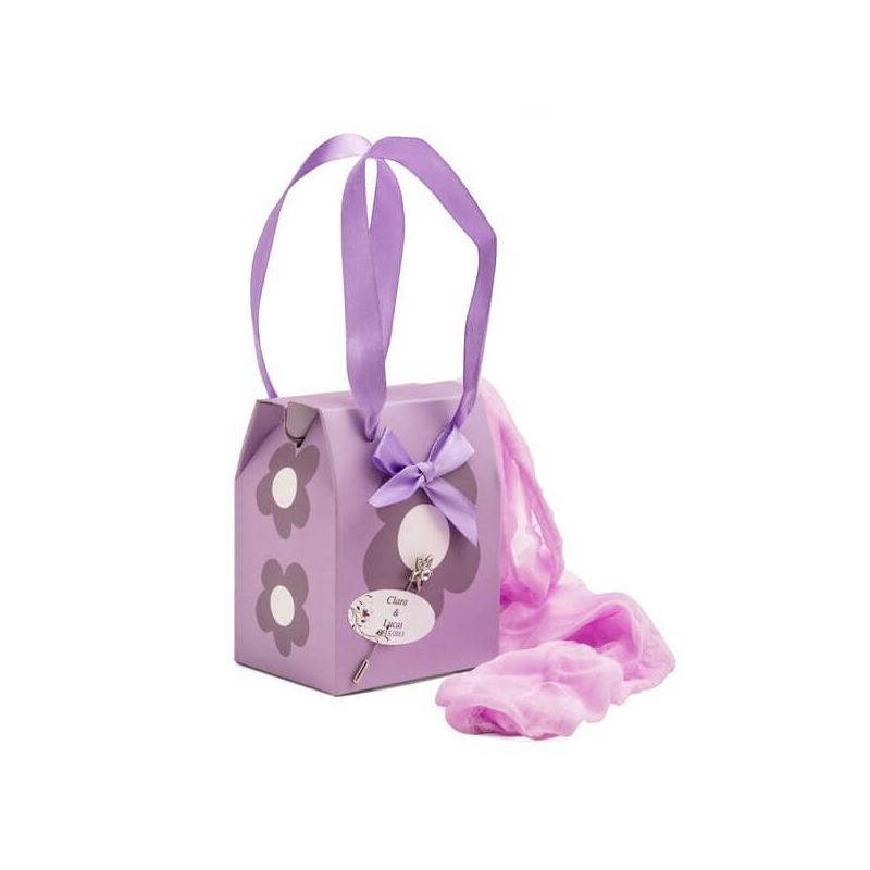 Pashmina Personalizzata Per Matrimonio Con Spilla